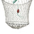 Double ring cotton crab net with float and rope