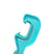 Bucket Lid Opener Tool for 3-5 Gallon Buckets, ABS Plastic, Turquoise, 9.38 Inch Length