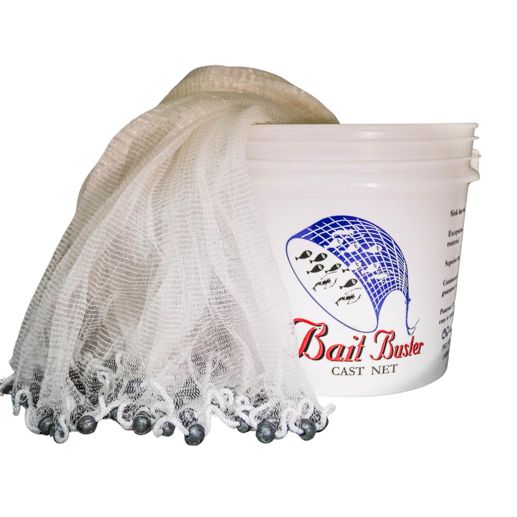 8 ft. Cast Net with 3/8 Sq. Mesh Bait Buster CBT-BB8